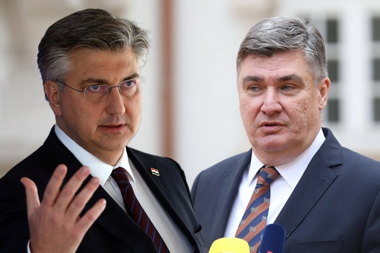 „ON JE PUTINOVA PUDLICA“ Plenković u klinču sa Milanovićem zbog podrške Ukrajini