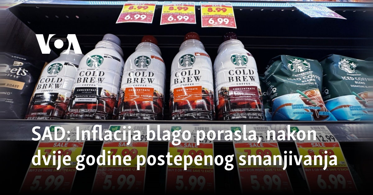 Inflacija blago porasla, nakon dvije godine postepenog smanjivanja