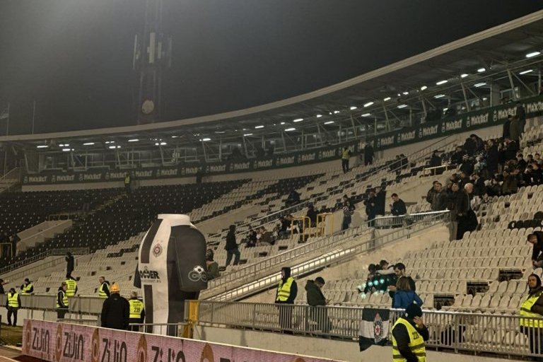 GROBARI ZABORAVILI DA IGRA PARTIZAN: Humska sablasno prazna